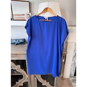 Anna Cate Eva Flutter Sleeve Dress In Dark Navy Size XSmall